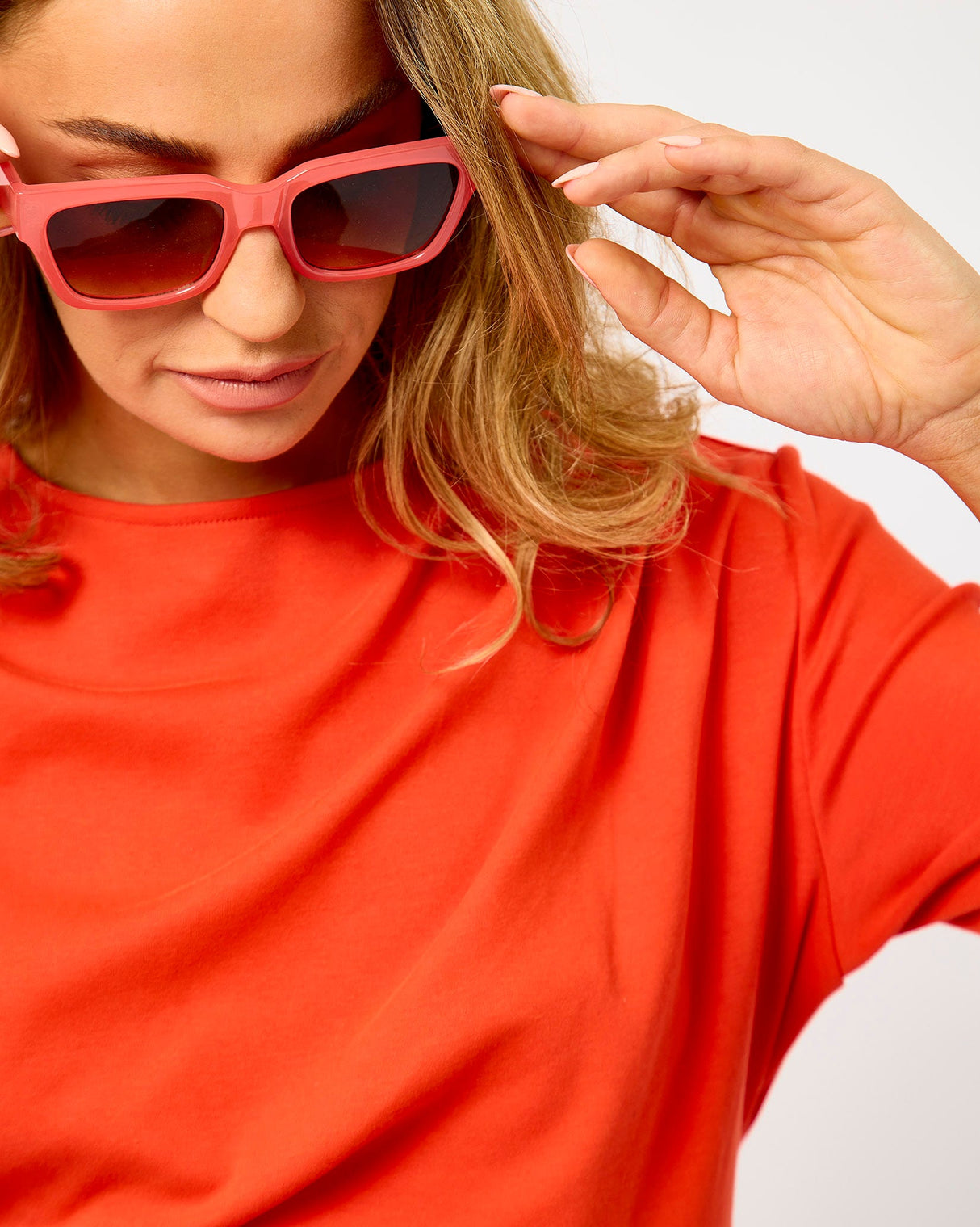 Poinciana Ulina Drape T-Shirt