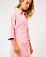 Pale Lilac Isella Denim Dress