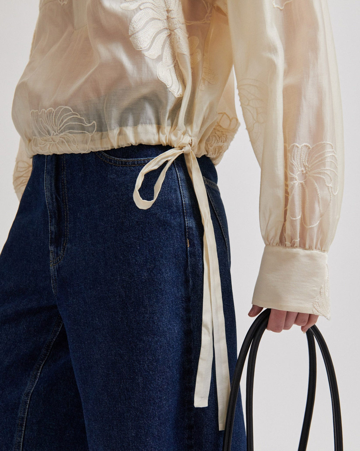 Soft Beige Vira Blouse