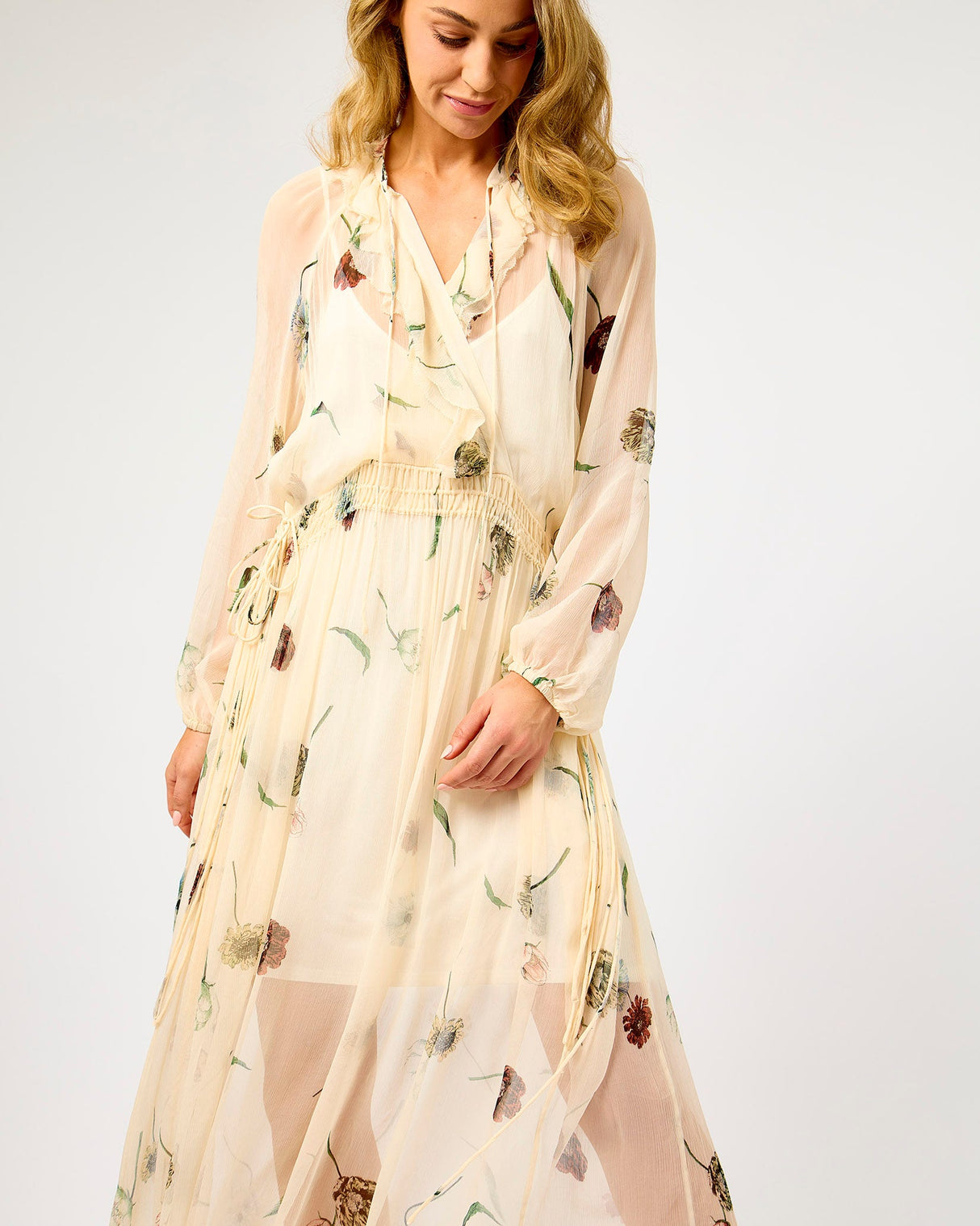 Summer Sand Florala Maxi Dress