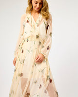 Summer Sand Florala Maxi Dress