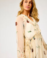 Summer Sand Florala Maxi Dress