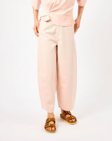 Crystal-Pink-Reece-Cotton-Blend-Barrel-Leg-Trousers