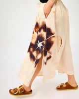 Eggnog Adrienna Cotton Flower Maxi Skirt