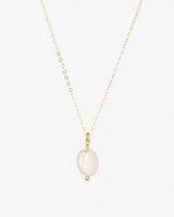 Gold Filled Baroque Pearl Pendant