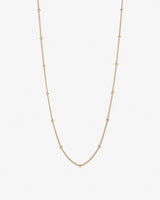 Gold Filled Satellite Beaded Necklace