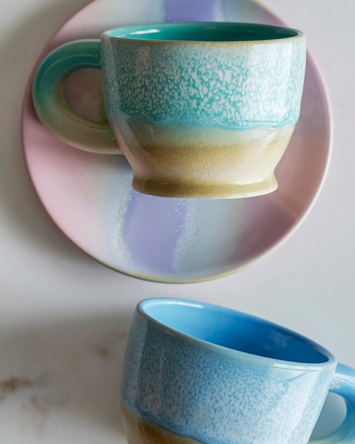 Blue Safie Stoneware Mug