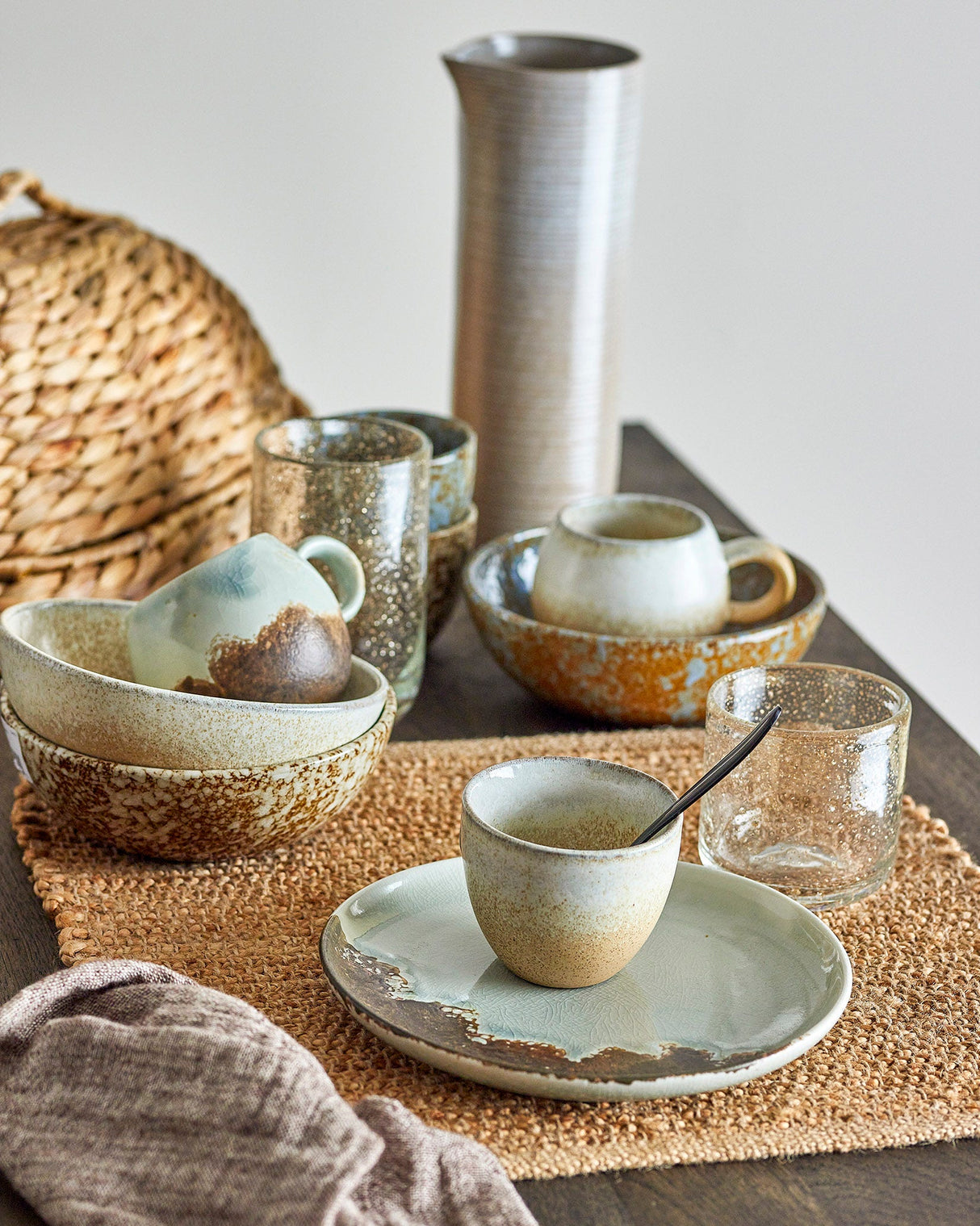 Brown Paula Stoneware Cup