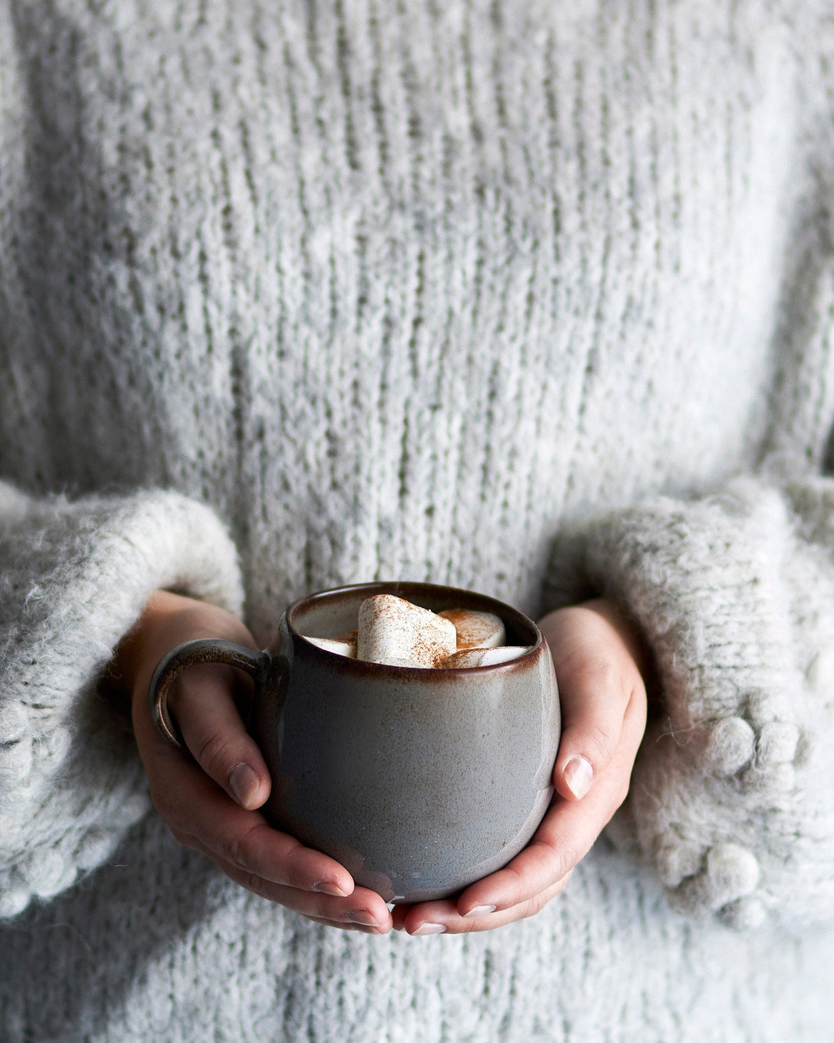 Grey-Sandrine-Stoneware-Mug