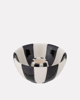 Black-White-Eja-Stoneware-Taper-Candle-Holder
