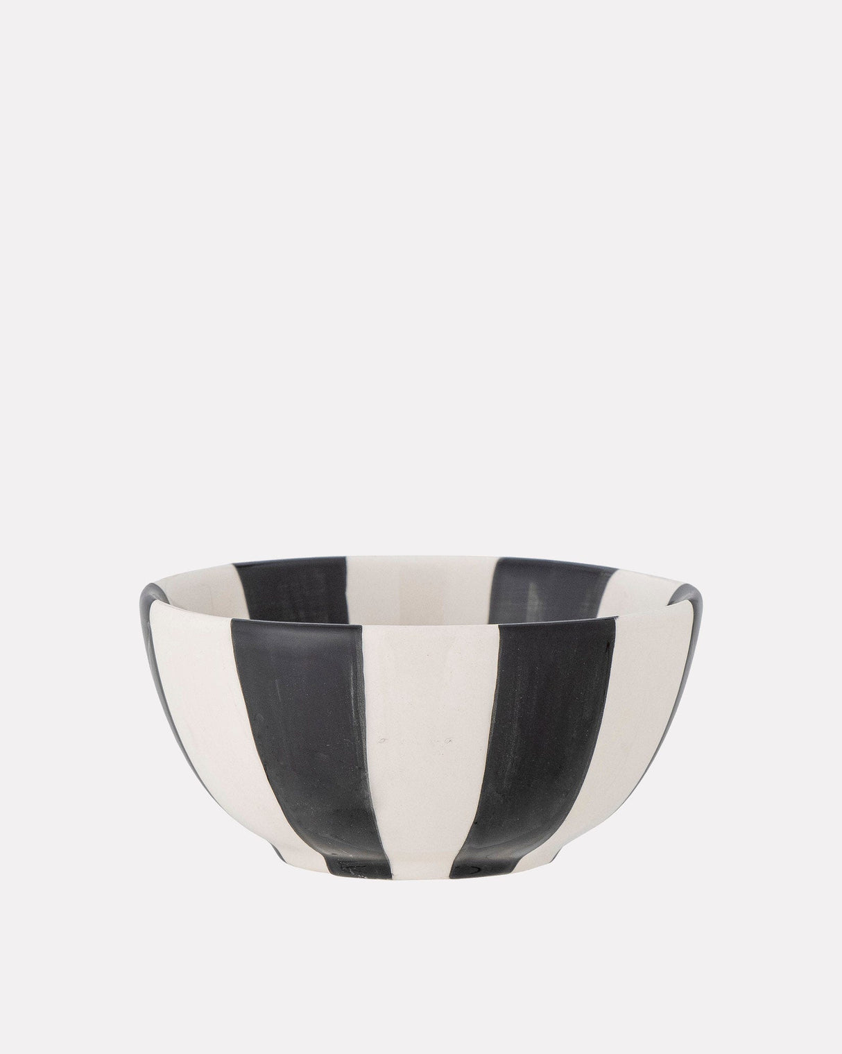 Black-White-Eja-Stoneware-Taper-Candle-Holder