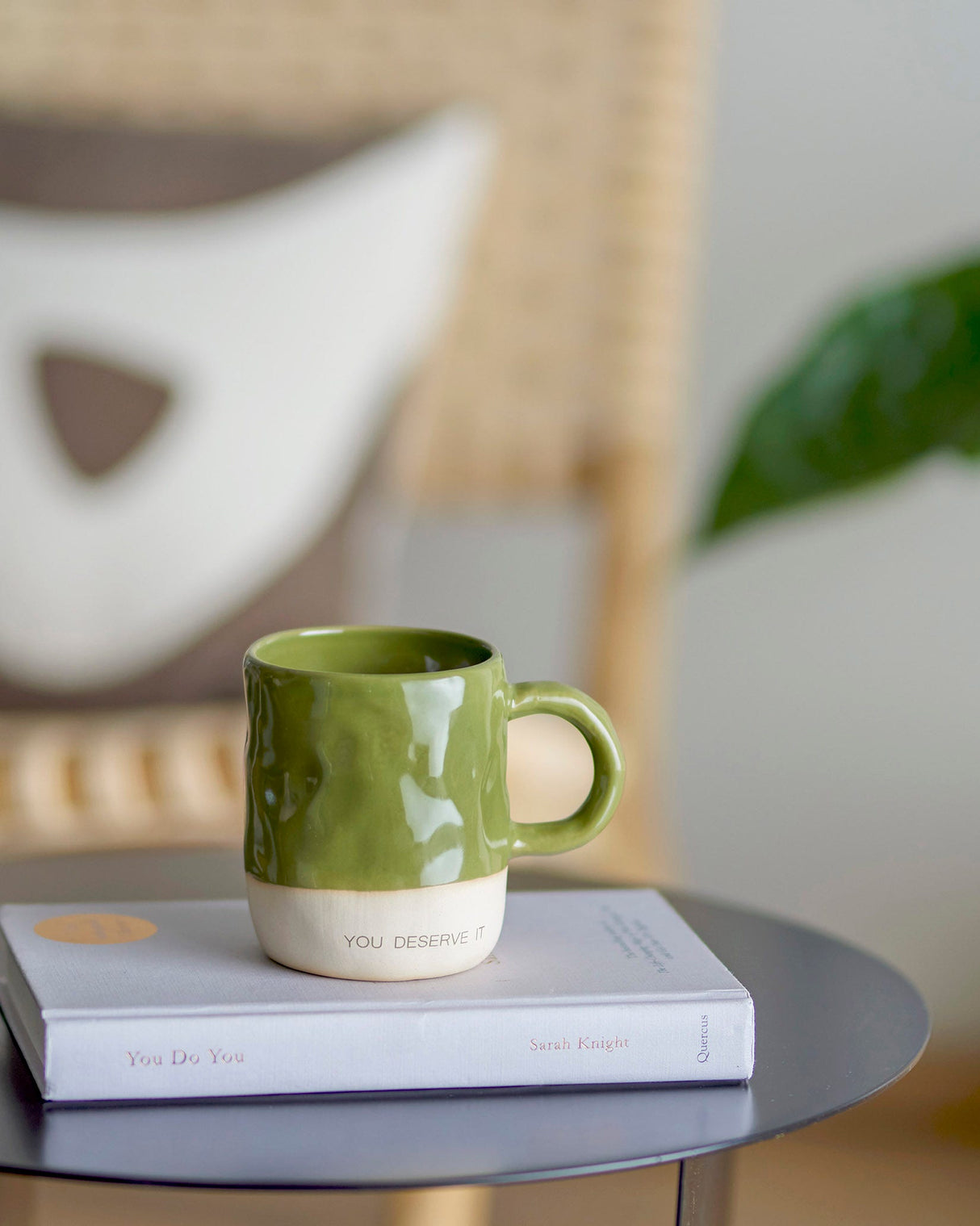 Green-Neo-You-Deserve-It-Stoneware-Mug