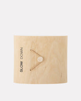 Yellow Neo 'Slow Down' Stoneware Mug