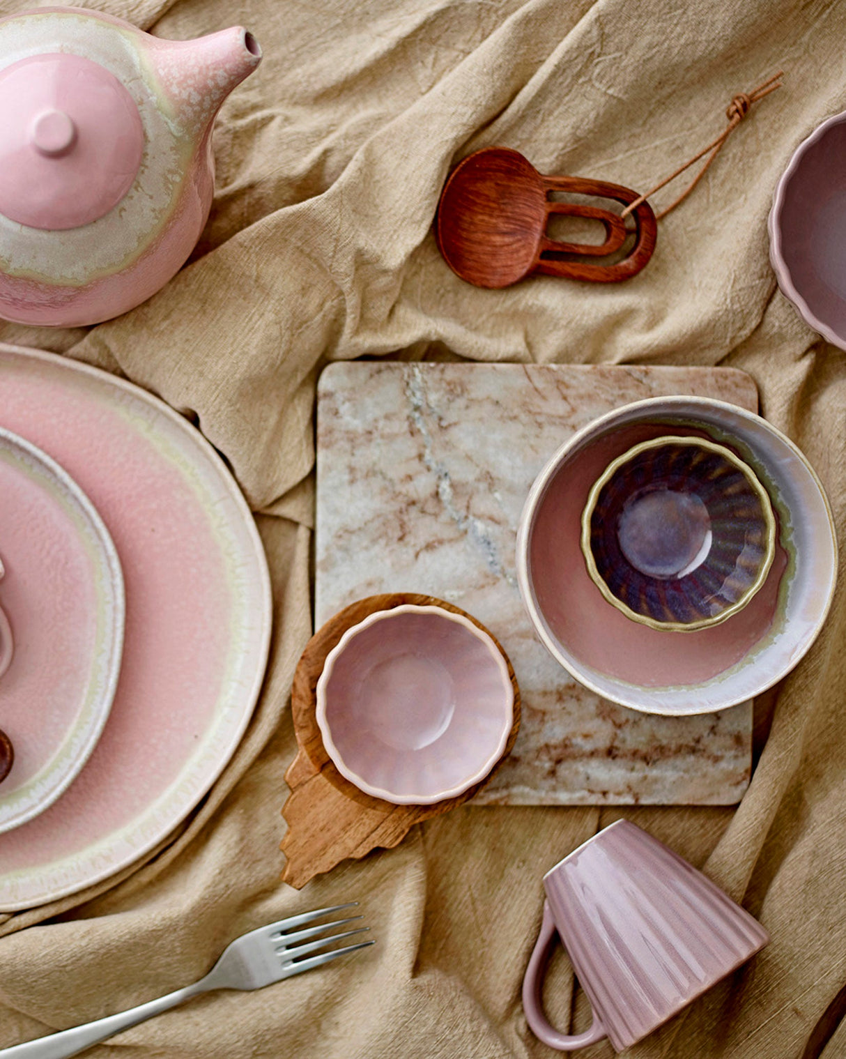 Rose Latina Stoneware 9cm Bowl