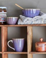 Purple Latina Stoneware 12cm Bowl