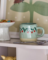 Green Cherries Millie Stoneware Cup