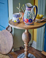 Lemon Border Blue Maxima Stoneware Mug