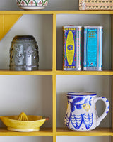 Lemon Sprig Blue Maxima Stoneware Mug