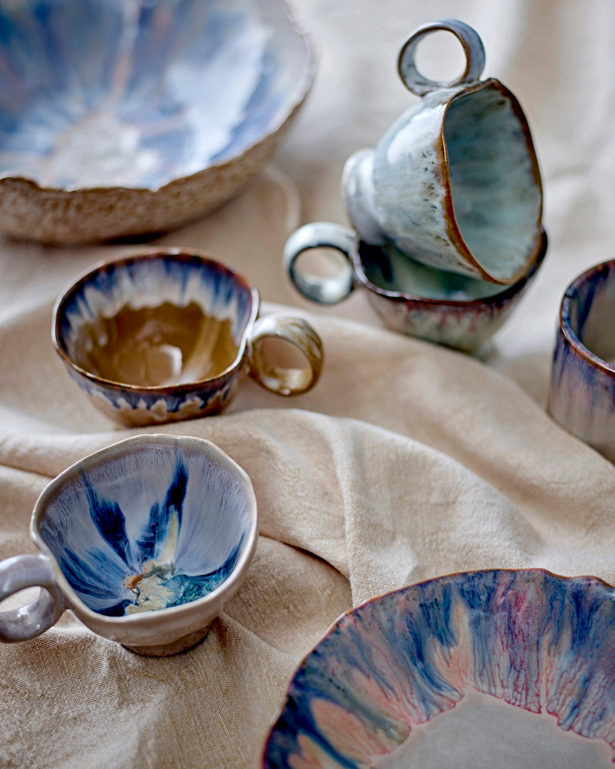 Grey Imogen Stoneware Cup