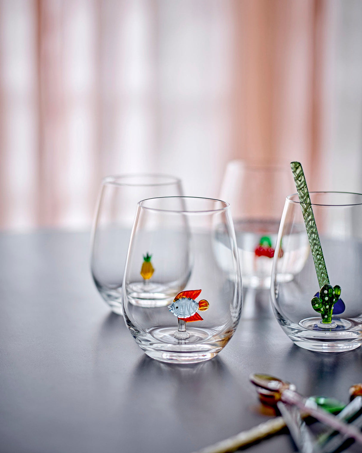 Pineapple Misa Drinking Glass