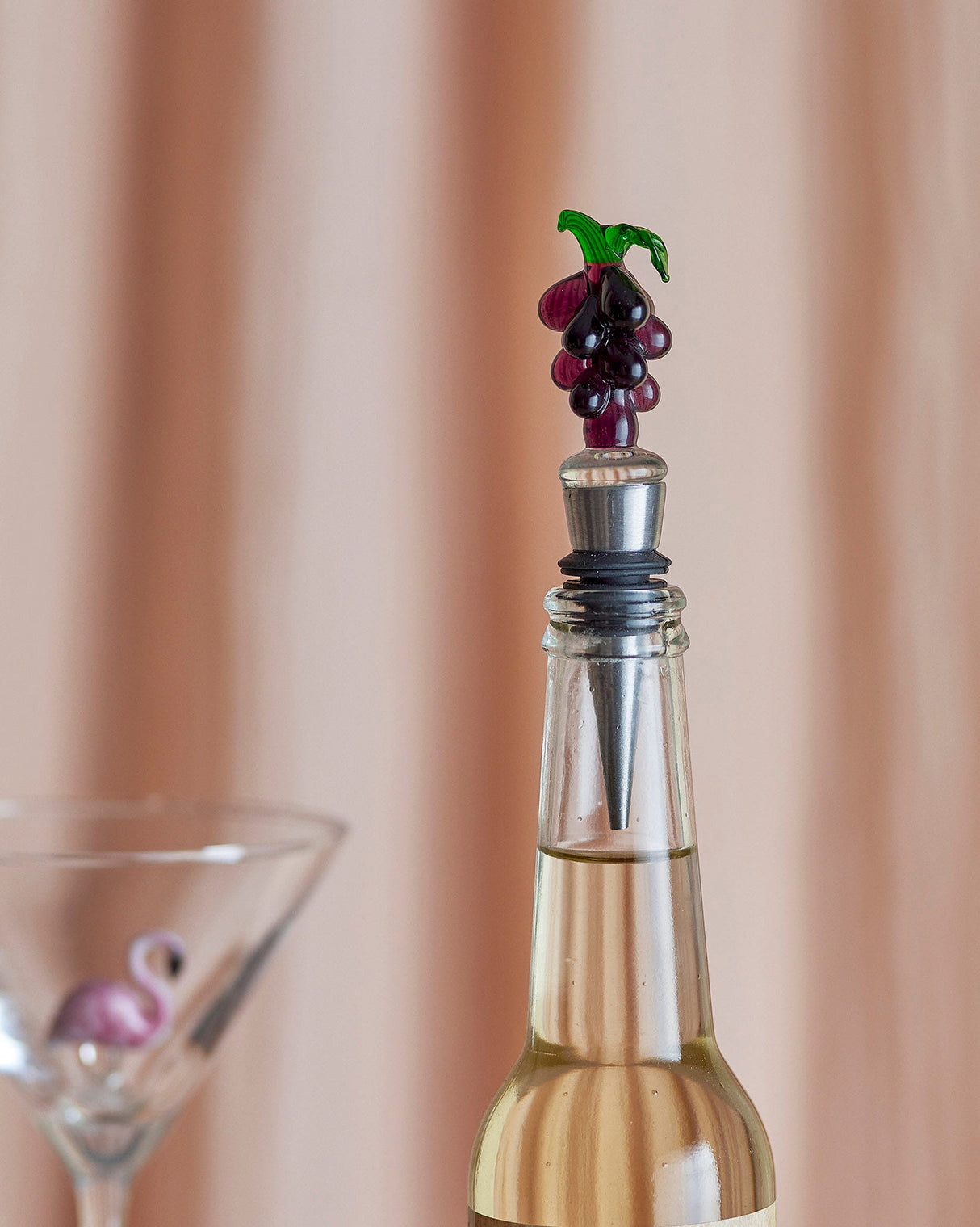 Glass-Grapes-Stainless-Steel-Wine-Stopper