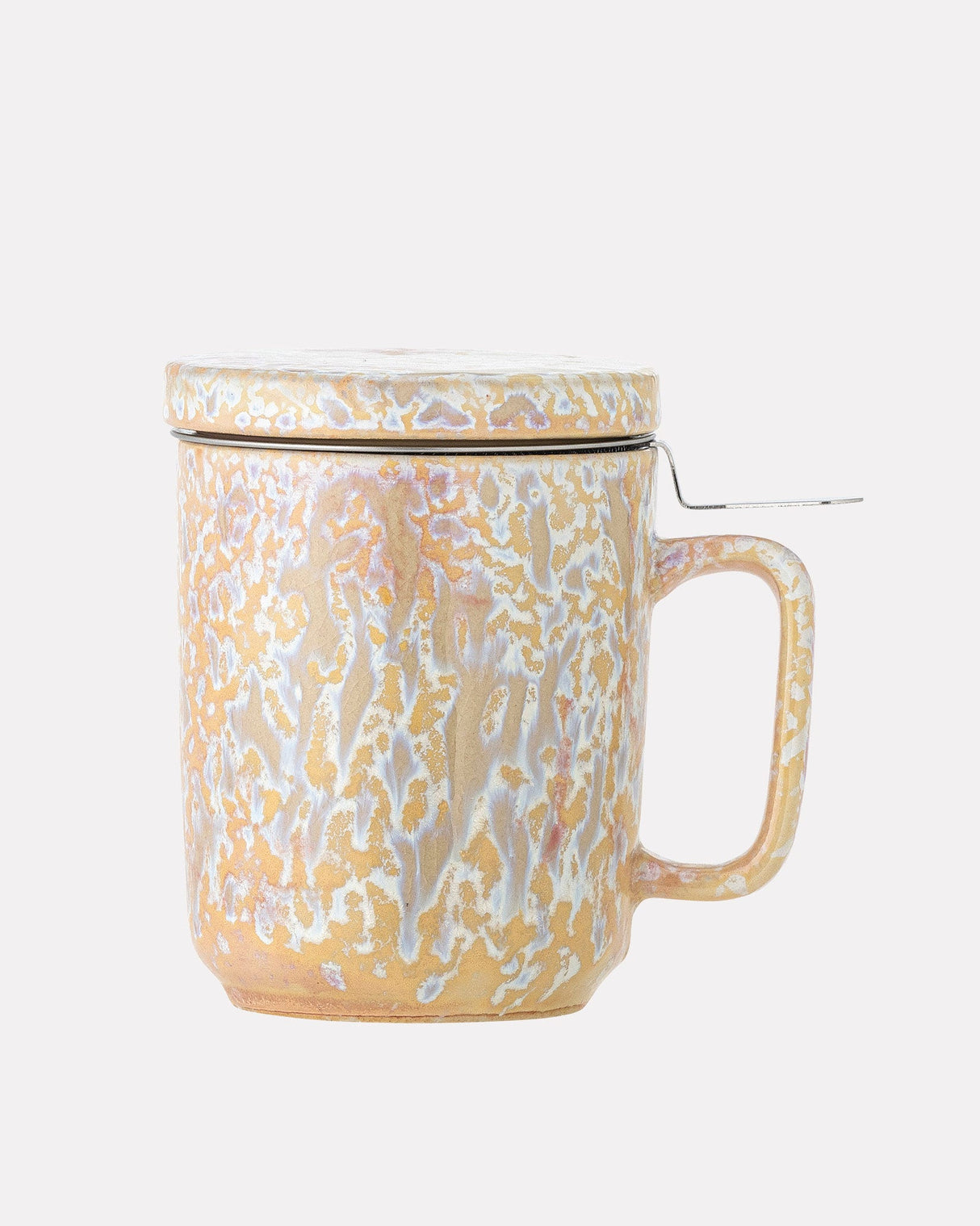 Multicolour-Yuma-Stoneware-Strainer-Mug