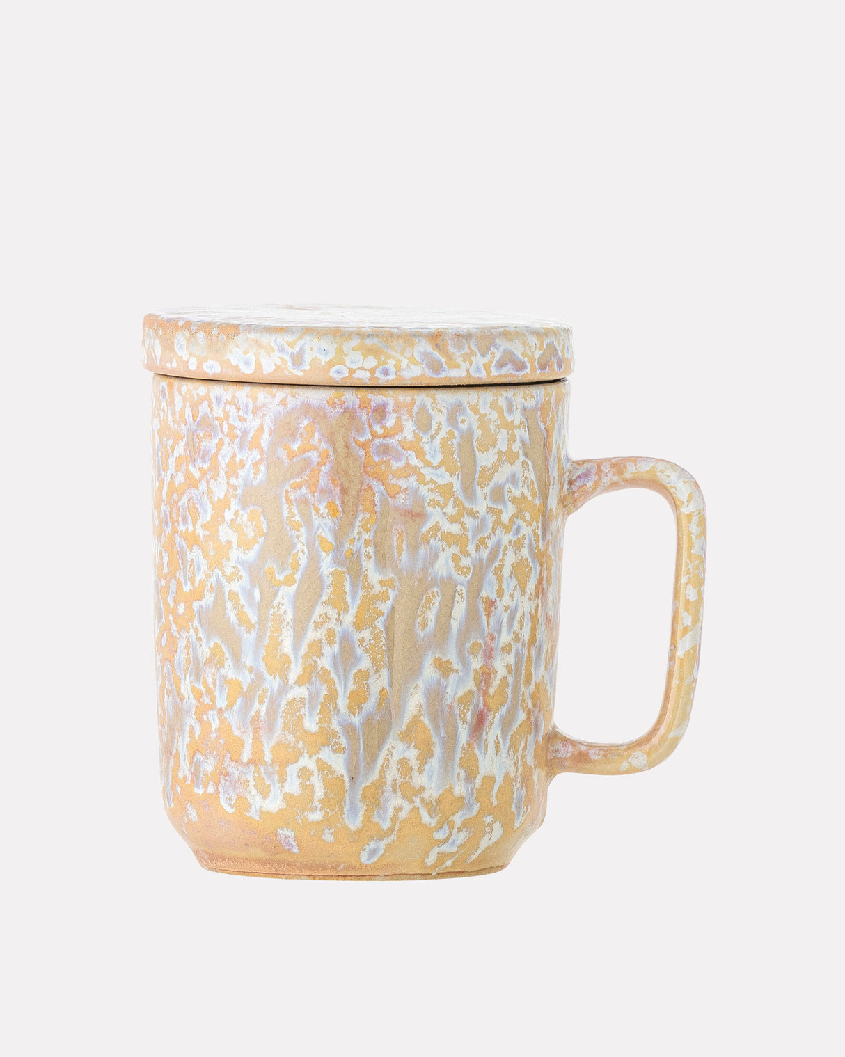 Multicolour Yuma Stoneware Strainer Mug