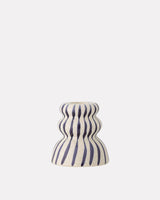 Blue-Gabin-Stoneware-Taper-Candle-Holder