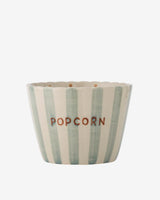Yellow Stripe Chips Stoneware Bowl