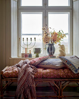 Blue Volla Cotton Cushion