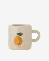 White Lemon Agnes Stoneware Mug