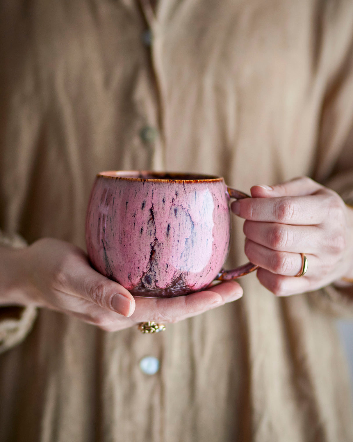 Rose Rayen Stoneware Mug