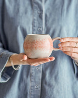 Orange Paula Stoneware Mug