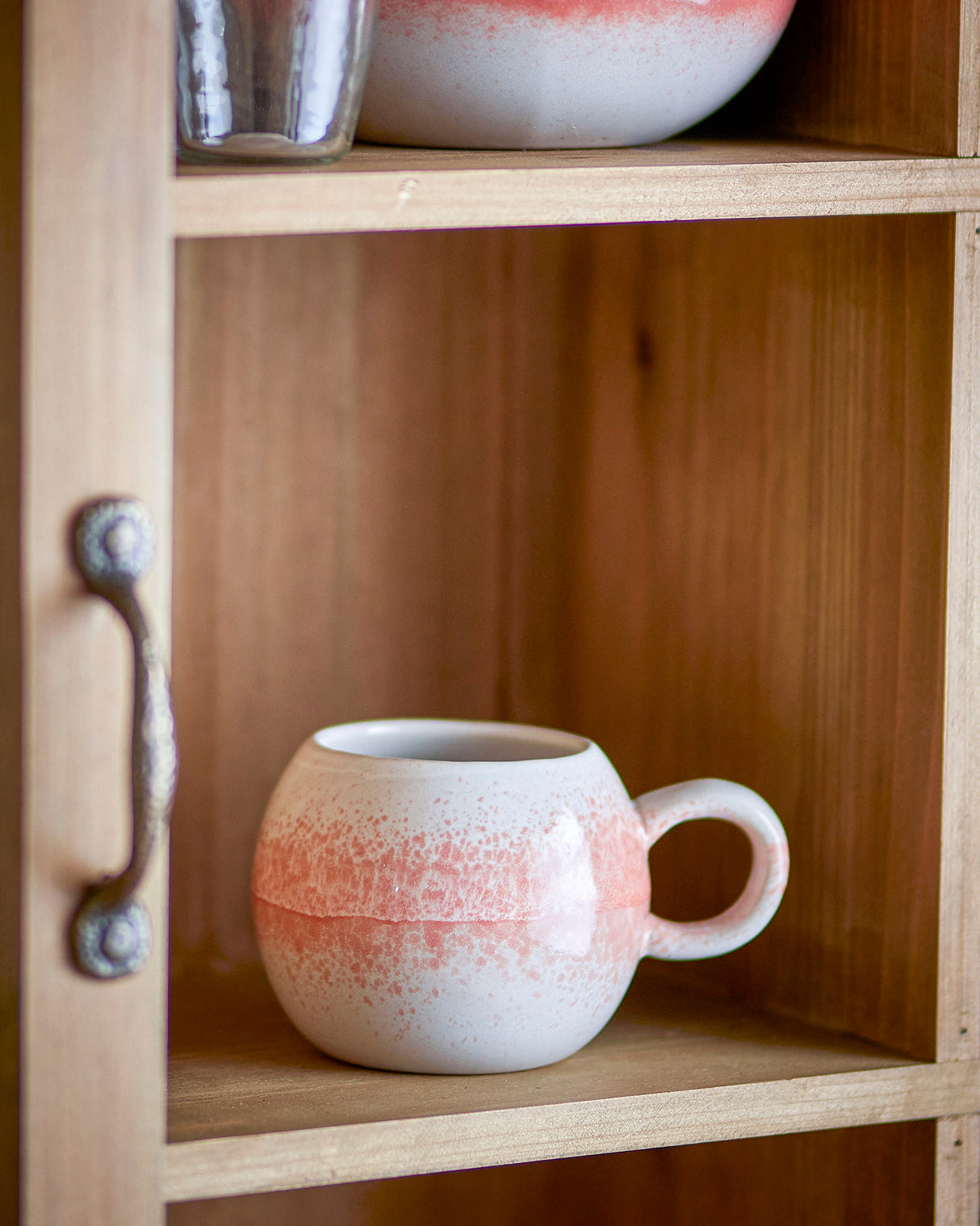 Orange Paula Stoneware Mug