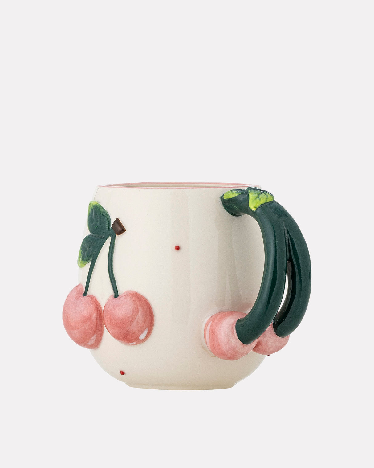 Rose Cherry Stoneware Mug