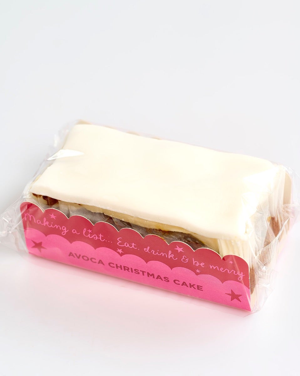 Avoca Iced Loaf Christmas Cake