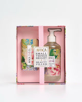 No. 4 Tea Rose Gift Set - Soap Bar & Liquid Soap