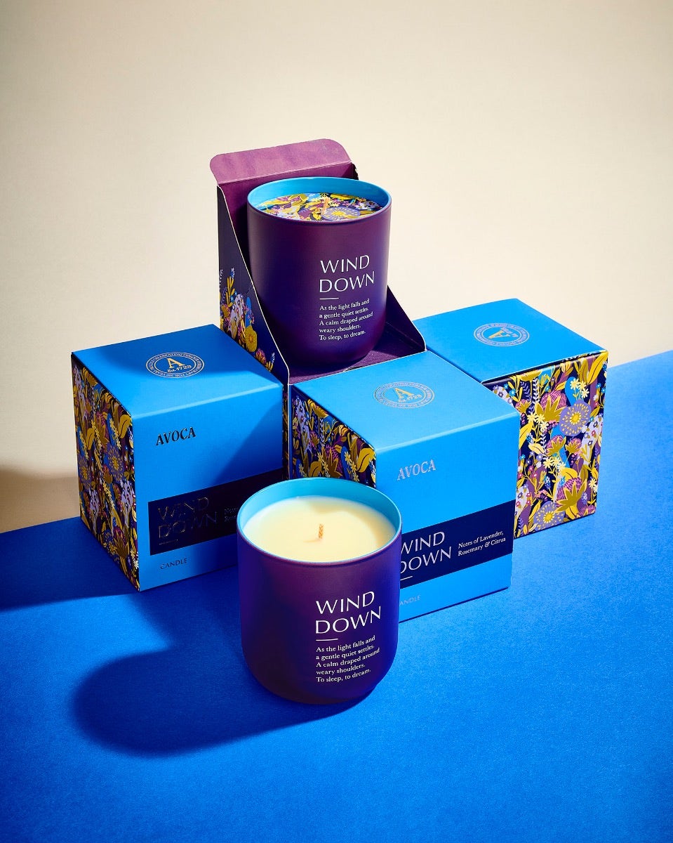 Wind Down Scented Candle