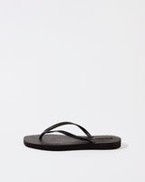 Black Sleepers Flip Flops