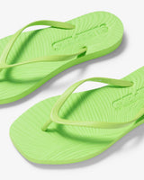 Lime Green Sleepers Flip Flops