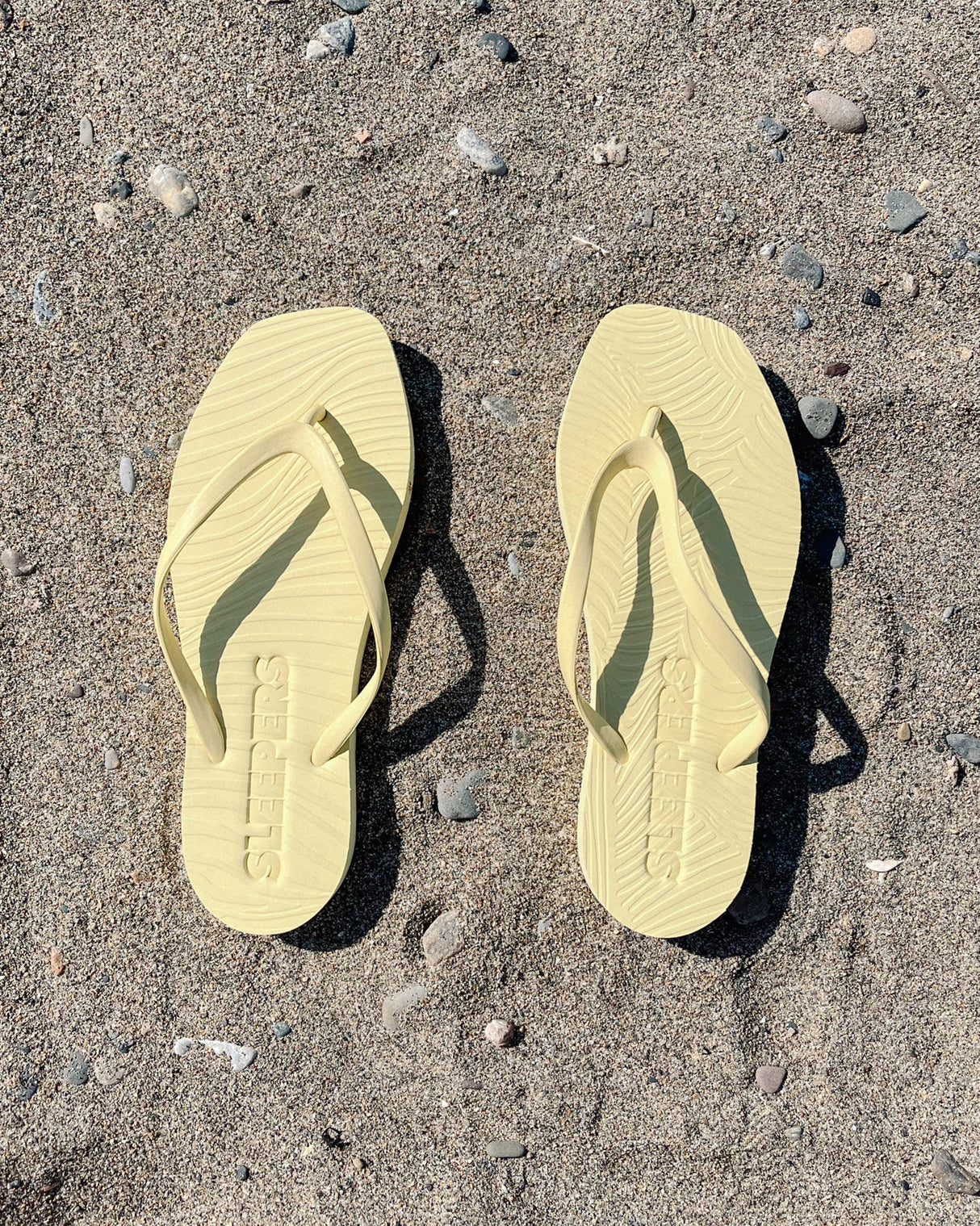 Mellow Yellow Sleepers Flip Flops
