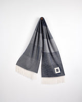 Navy Nine Weaves Of Wicklow Wide Merino Scarf