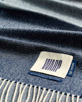 Navy Nine Weaves Of Wicklow Wide Merino Scarf