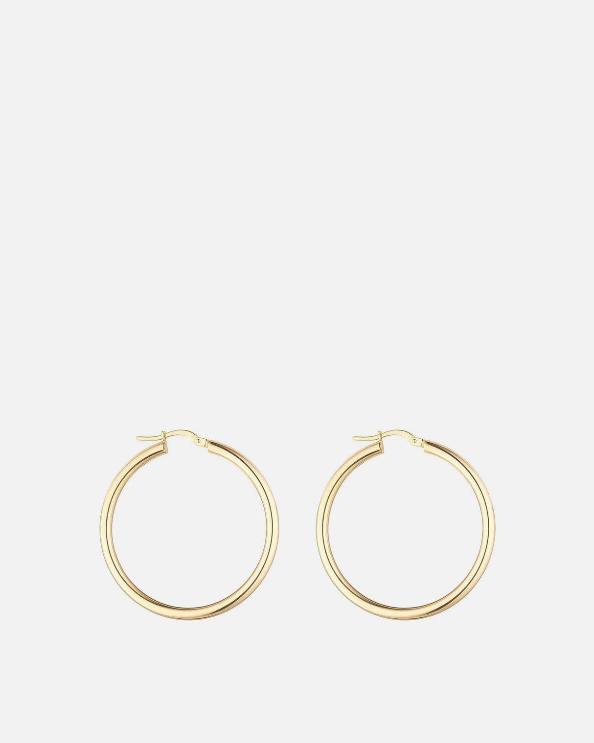 9kt Gold Creole Hoop Earrings