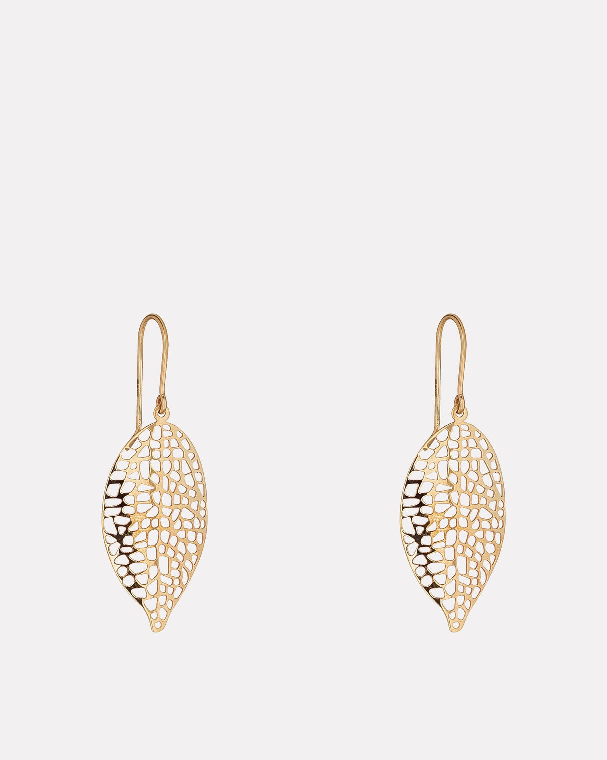9kt-Gold-Leaf-Earrings