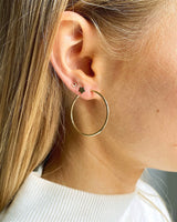 9kt Gold Hoop Earrings