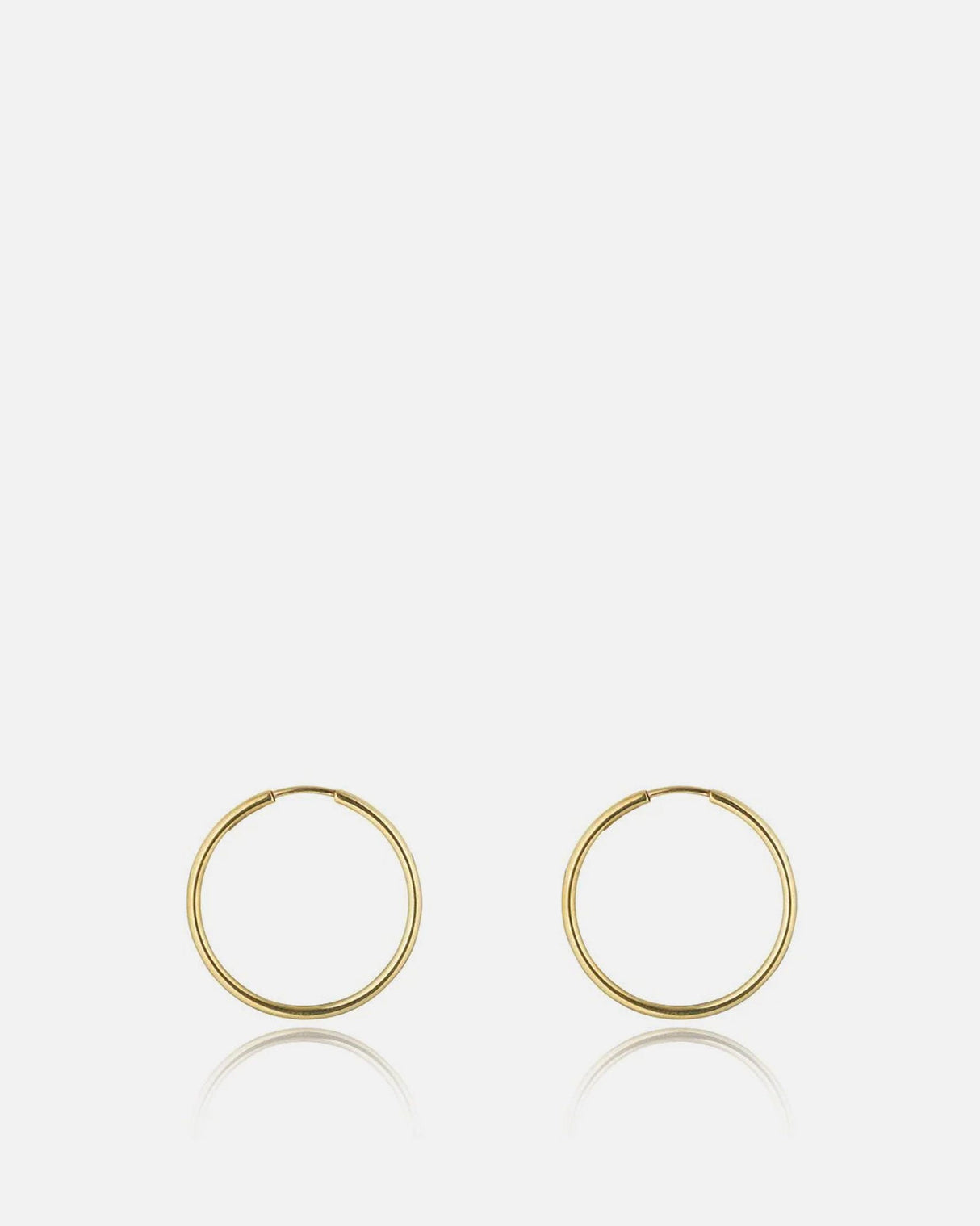 9kt Gold Hoop Earrings