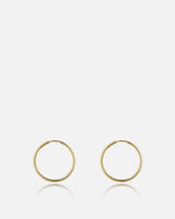 9kt Gold Hoop Earrings