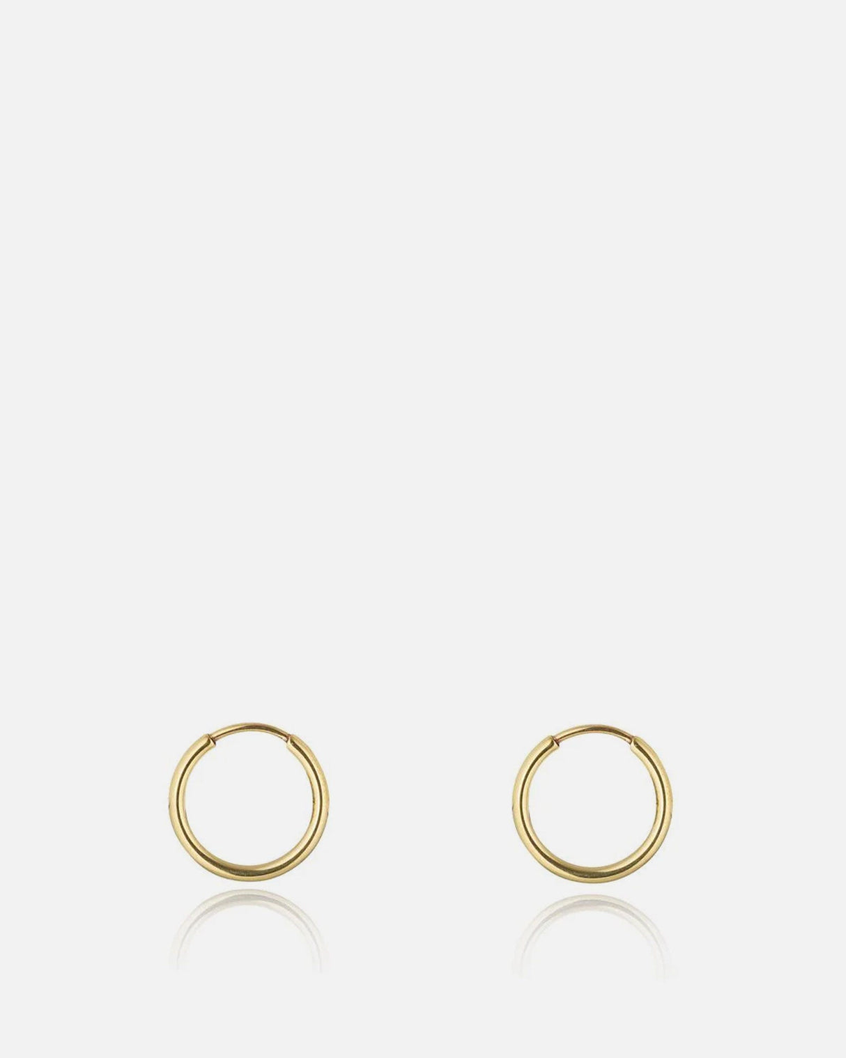 9kt Gold Hoop Earrings