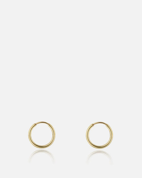 9kt Gold Hoop Earrings